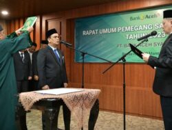 Muhammad Syah Resmi Dilantik Sebagai Dirut BAS, Ini Pesan Pj Gubernur