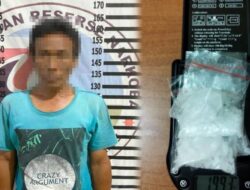Seorang Bandar Narkotika Ditangkap Polres Tulang Bawang, Ini Acaman Humannya