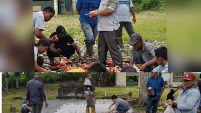 Sambut Bulan Ramadhan, PT Kallista Alam Bagikan Ribuan Paket Daging Meugang Untuk Karyawan 5 Meugang