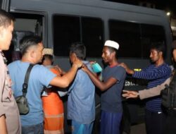 Polisi Amankan 12 Rohingya Yang Ingin Kabur ke Medan