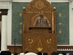 Wakili Kapolda Aceh, Ipda Abu Sofyan Isi Ceramah di Masjid Raya Baiturrahman