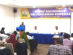 Dinas Koperasi dan UKM Aceh Gelar Rakor Tim Pengawas Tahun 2023, Berikut Jadwalnya