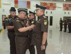 Rudi Irmawan Dilantik Jadi Wakajati Aceh, Ini Pesan Kajati