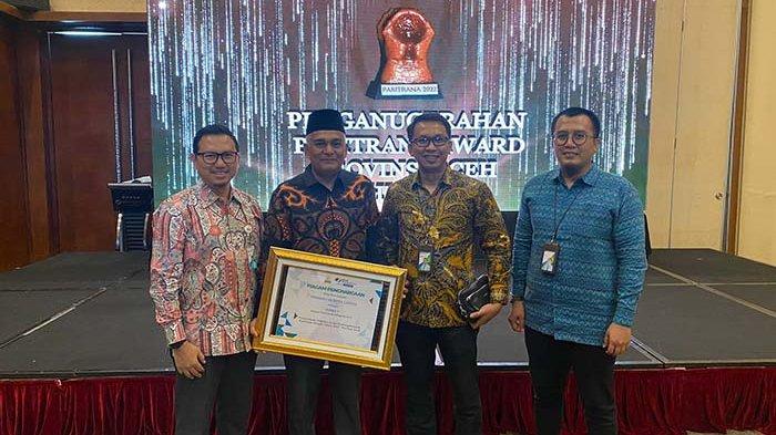 Kota Langsa raih peringkat l paritrana award 2022 provinsi aceh