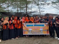Pemuda Pancasila Nagan Raya Gelar Family Gathering di Pantai Wisata Naga Permai