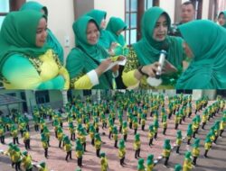 Meriahkan HUT Ke 77, Persit KCK Cab XX Dim 0103 Gelar Aneka Lomba