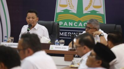 Minta Bupati/Walikota se-Aceh Kompak Tangani Berbagai Isu Pembangunan, Ini Harapan Pj Gubernur 3 pj gubernur