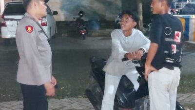 Polsek Banda Sakti lakukan patroli malam