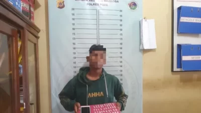 Simpan Sabu 5,41 Gram, Pria di Tangse Ditangkap Polisi 3 pria-tangse