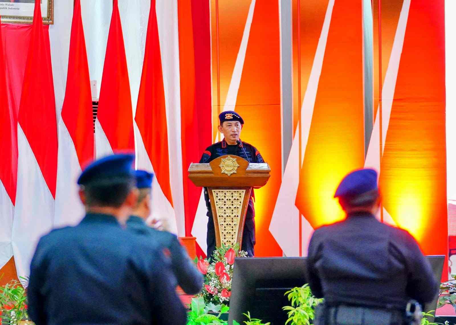 Buka Rakernis Korbrimob Polri, Ini Pesan Kapolri 1 korbrimob-polri