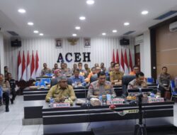 Sekda Bersama Kapolda Aceh Ikut Rakernis Fungsi Lantas 2023