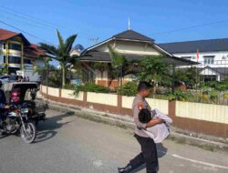 Evakuasi Korban Laka Depan Pos URC Polres Lhokseumawe, Gini Kronologinya 