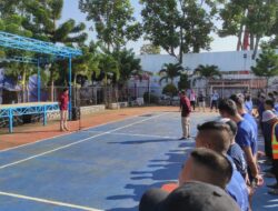 Tingkatkan Tata Tertib, Warga Binaan Lapas Cianjur di Tenda Hunian Ikuti Apel Gabungan