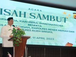Kapolda Aceh Hadiri Acara Pisah Sambut PJU dan Kapolres yang Baru Sertijab