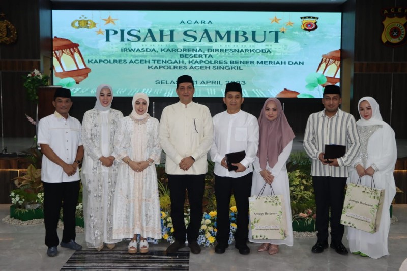 Kapolda Aceh Hadiri Acara Pisah Sambut PJU dan Kapolres yang Baru Sertijab 2 Polda