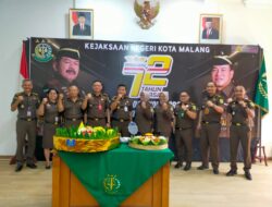 Kejari Kota Malang Gelar HUT Persaja ke 72