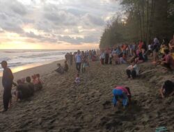 Saat Mandi di Pantai Kuala Pesisir Nagan Raya, 2 Pelajar Terseret Ombak