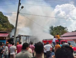 Breaking News, Satu Unit Rumah Warga Simeulue Ludes Terbakar