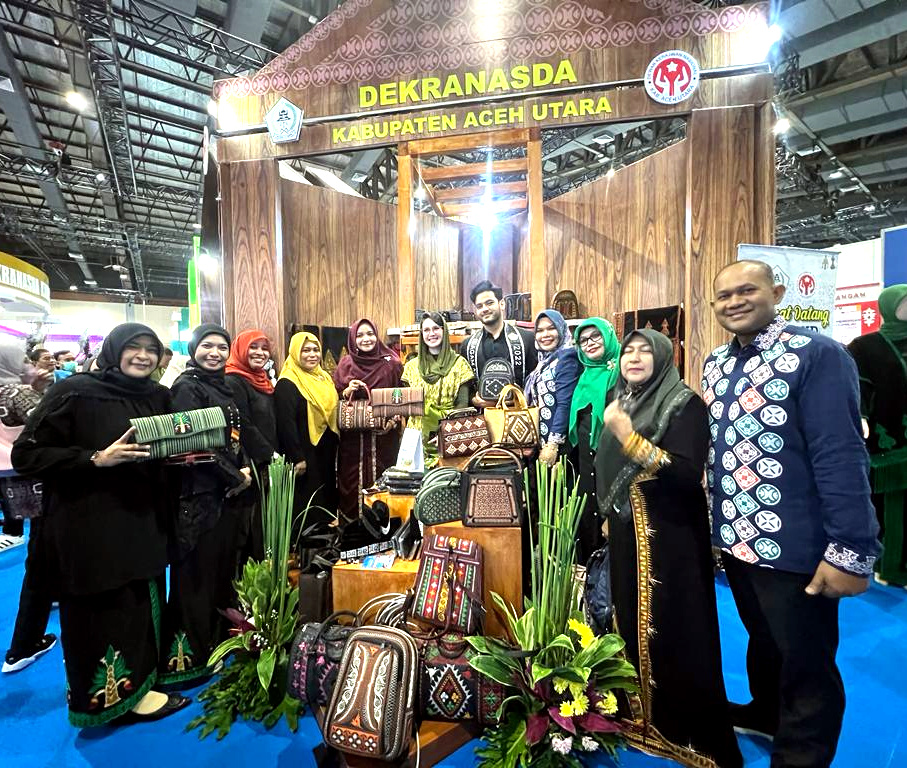 Produk Kerajinan Asal Aceh Utara Digemari Pejabat Kedubes Rusia 2 aceh utara