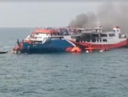 Uraian Peristiwa Terbakarnya KMP Royce 1 di Laut Merak