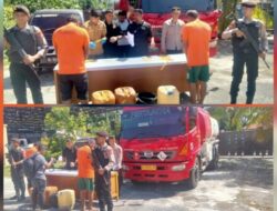 Polisi Amankan Dua Terduga Pelaku Pratik Kencing BBM Beserta Barang Bukti