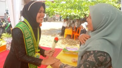 Wisuda siswa MTSN 4 Aceh Utara