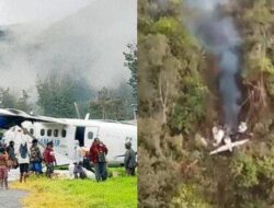 Pesawat SAM Jatuh di Hutan Papua Kondisi Awak dan Penumpang Belum Diketahui