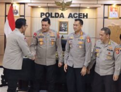 Kapolda Aceh Sambut Kedatangan Tim Korbinmas Polri