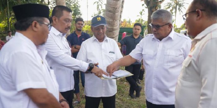 Sekda Aceh Tinjau Lokasi Kunjungan Presiden Joko Widodo 1 aceh