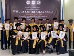 SMP Tahfidz Lampoh Beut Wisuda Alumni Perdana, Ini Harapan Pimpinan Dayah
