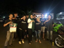 Mantap, Klub Motor Dukung Teh Camel Maju DPR RI