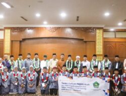 PJ Gubernur Aceh Apresiasi 24 Santri Kafilah Aceh sebagai Juara MQK Nasional 2023