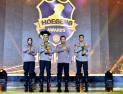 Kapolri Hadiri Acara Penghargaan Hoegeng Awards 2023