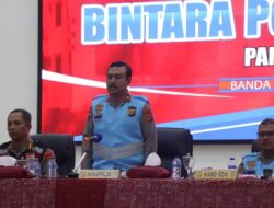 Wakapolda Aceh Pimpin Sidang Akhir Penerimaan Caba Polri Tahun 2023