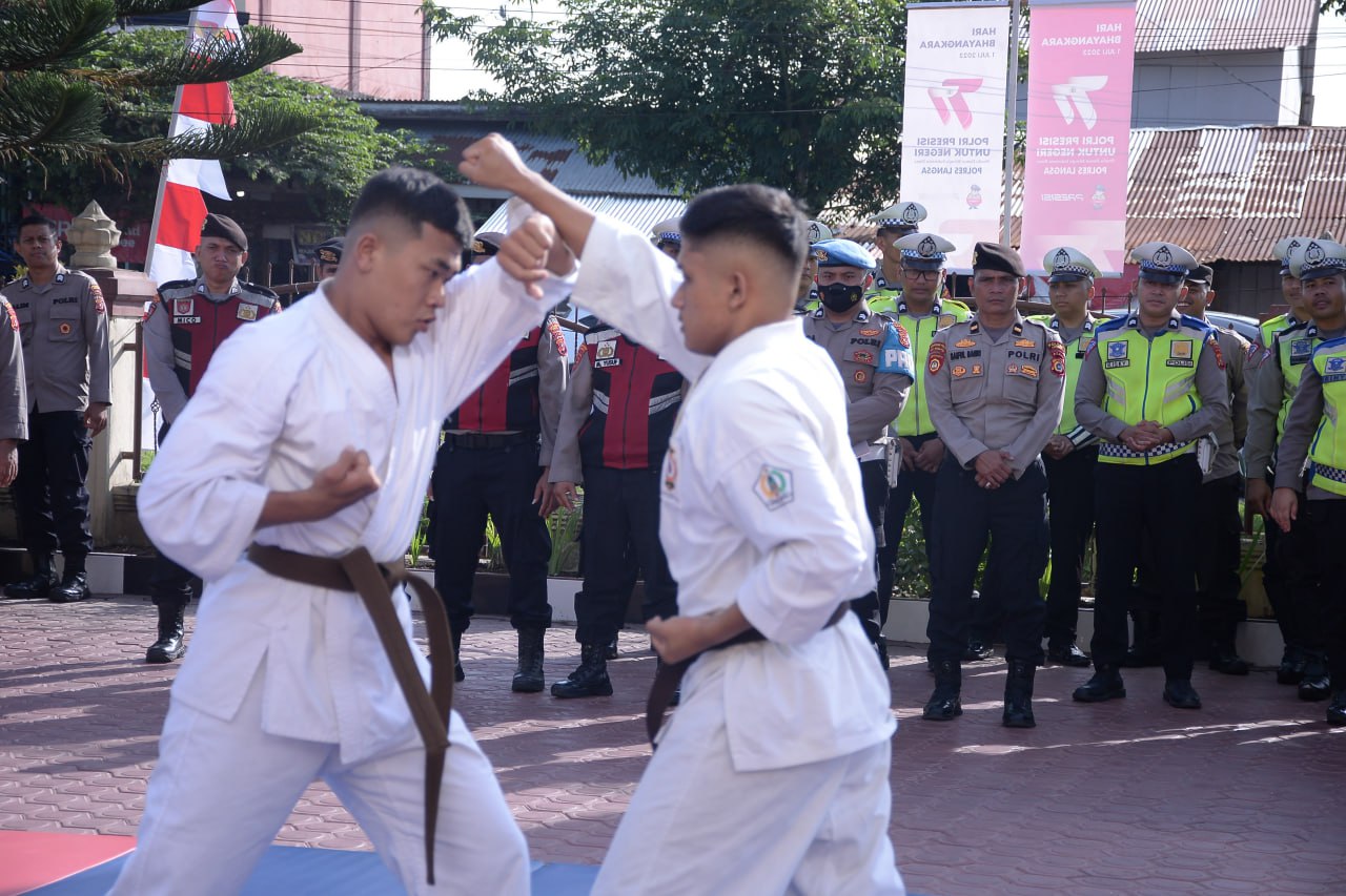 Bripda Nabil dan Bripda Facrur Rizha Bayend Jadi Kebanggaan Polres Langsa 2 polres langsa