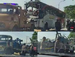 Bus Eka Vs Bus Sugeng Rahayu, Polres Ngawi: 3 Tewas 15 Luka-luka