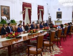 Presiden Jokowi Bahas Isu Penting ASEAN Dengan Ketua Parlemen Tiga Negara