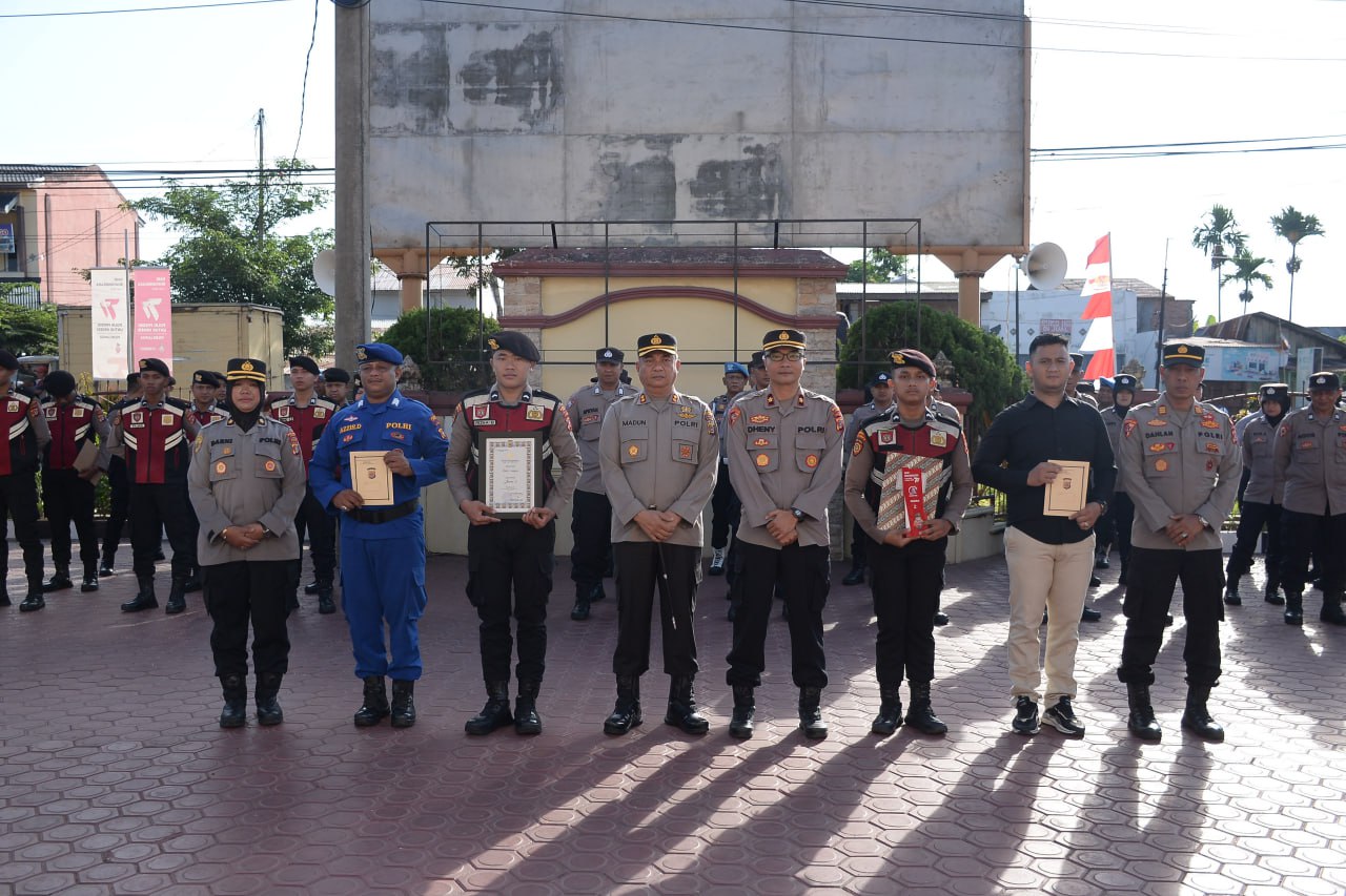 Bripda Nabil dan Bripda Facrur Rizha Bayend Jadi Kebanggaan Polres Langsa 1 polres langsa