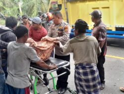 Gerak Cepat Sat Lantas Polres Nagan Raya Turun ke TKP Tangani Laka Lantas