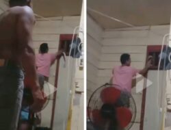 Tertangkap dan Ditakuti Dengan Ular, Maling Ini  Menangis Histeris