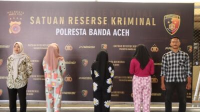 Polisi Kembali Tangkap Mucikari dan PSK di Sebuah Hotel Ternama di Aceh
