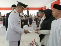 Penjabat Gubernur Aceh Berikan Remisi Kemerdekaan kepada Narapidana Berprestasi