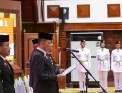 Penjabat Gubernur Aceh Kukuhkan 75 Anggota Paskibra Untuk 17 Agustus 2023