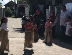 Rayakan Hari Kemerdekaan, Masyarakat Lorong Cemara Desa Keudah Muka Gelar Lomba