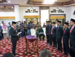 Komisioner KIP Aceh Resmi Dilantik, Ini Pesan Pj Gubernur