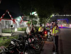 Tim Patroli Malam Langsa Perketat Pengamanan Demi Ketentraman Malam Minggu