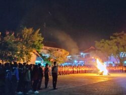 Gelar Kemah PTA, Pramuka SMKN 1 Geger Madiun Gembleng Anggota Baru