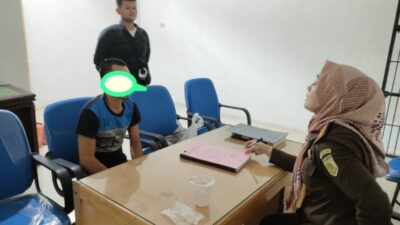 Sat Reskrim Polres Nagan Raya Serahkan Tersangka Pemerkosaan Serta BB Kepihak JPU 5 Tersangka