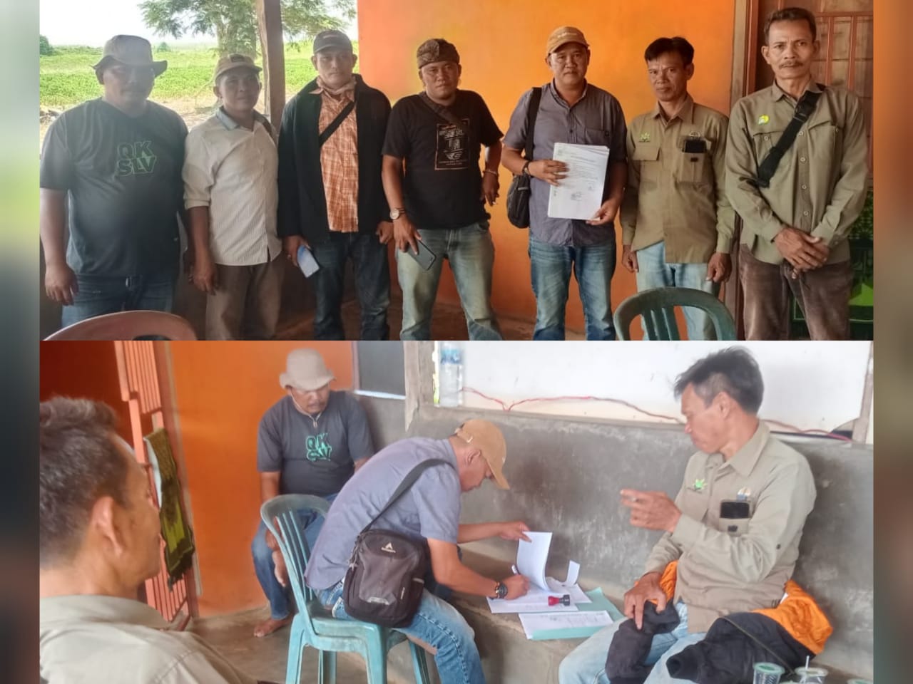 PT Inhutani dan Poktan Sungkai Halon Kucuk Teken Kerjasama BHU 1 inhutani