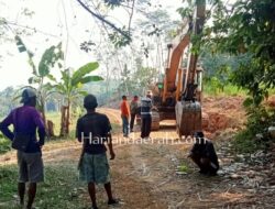 Perlancar Akses Pertanian, Masyarakat Pekon Tegalsari Dukung Pembukaan dan Pelebaran Jalan